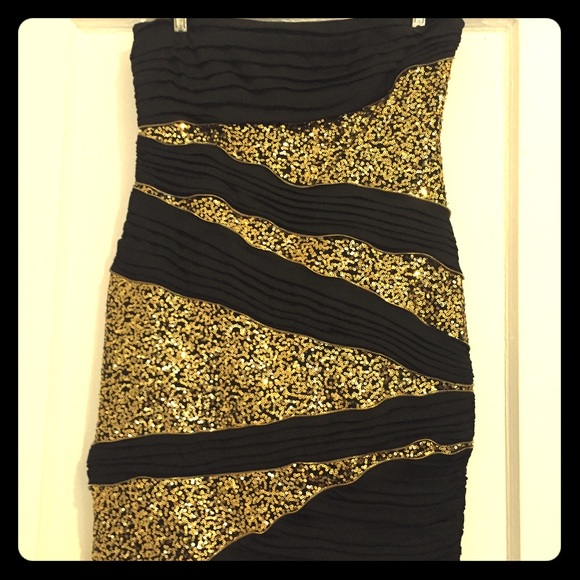 Robert Rodriguez Sequin Cocktail Dress - Picture 1 of 5